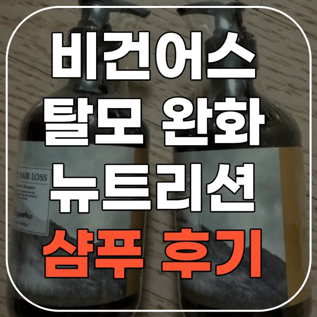비건어스 샴푸 후기